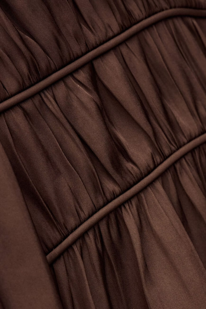 BA&SH CESIRA BLOUSE AUBERGINE - S. LABELS