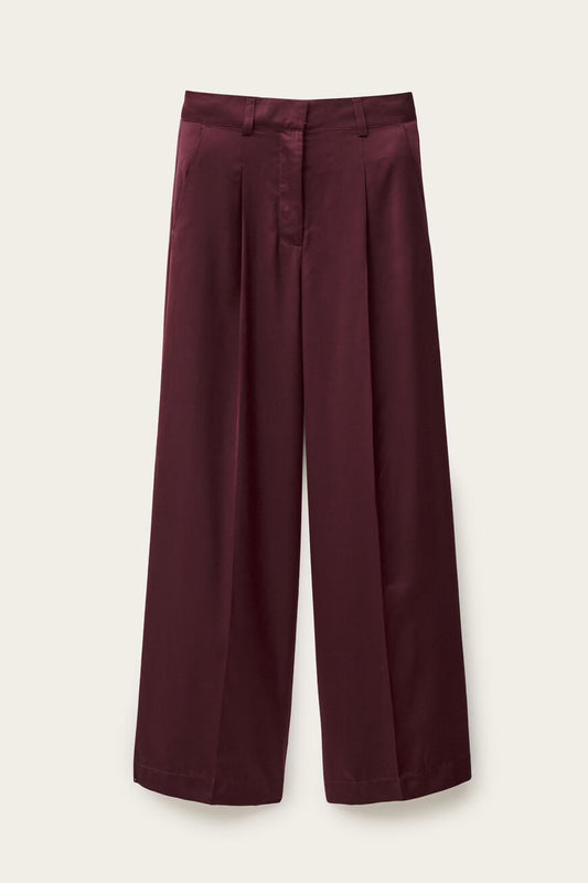 BA&SH FLOWING TROUSERS CHARLY BODEAUX