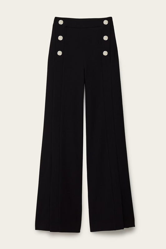 BA&SH FALCON PANTALON MARINE