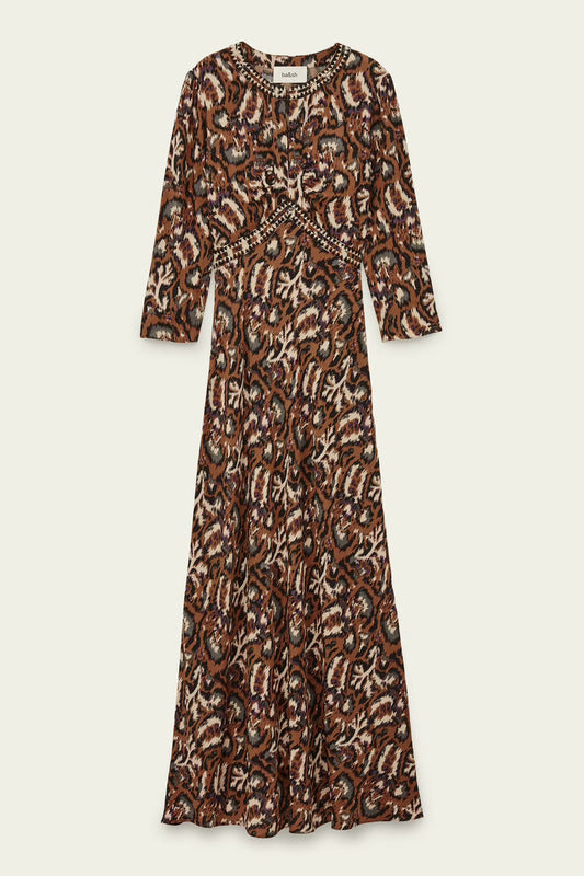 BA&SH ONOA MAXI JURK BRUIN