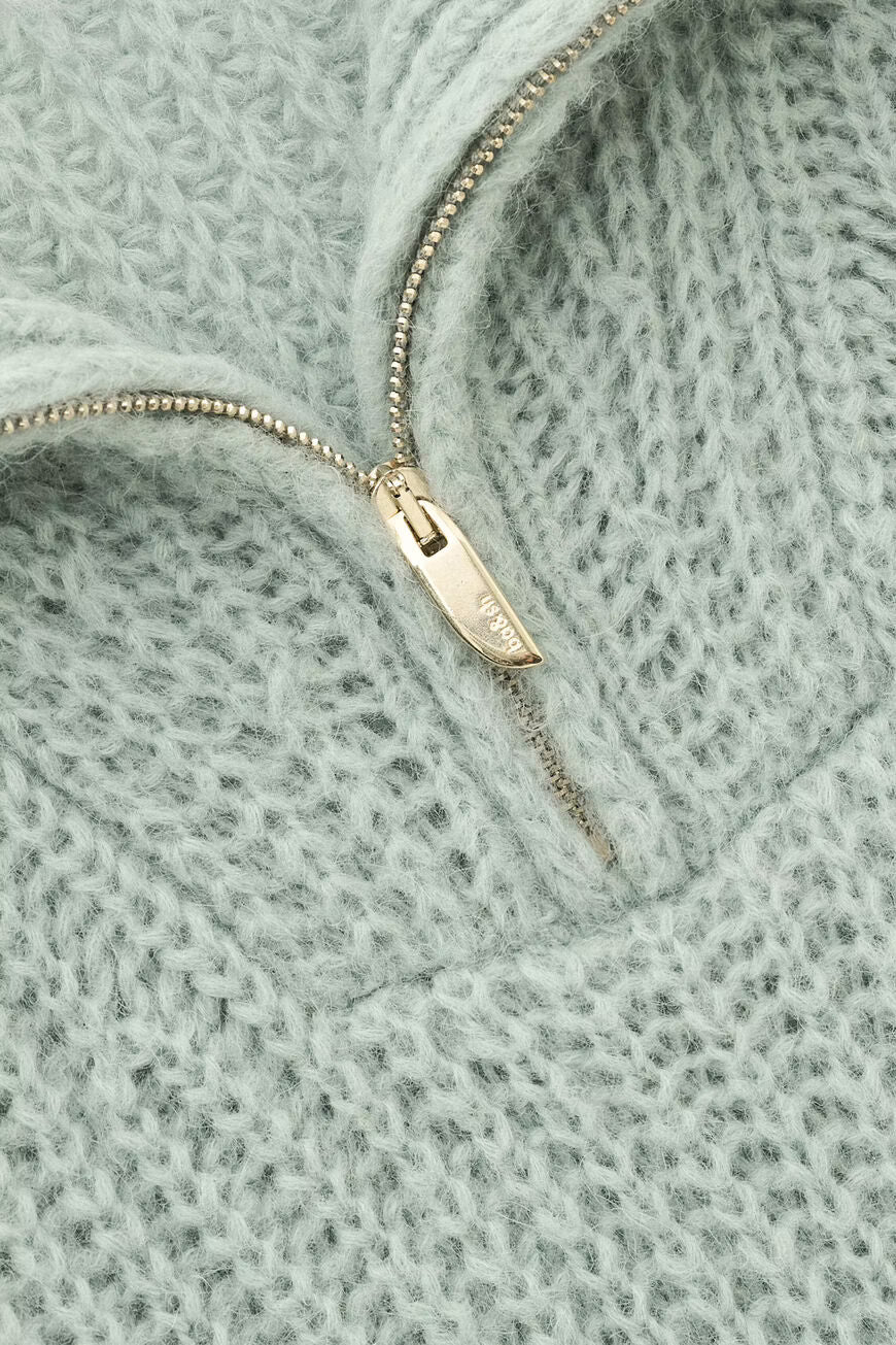 BA&SH BELTANE KNIT BLAUW