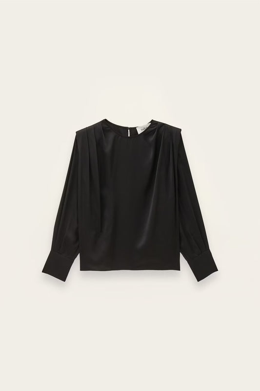 BA&SH CADIE BLOUSE ZWART
