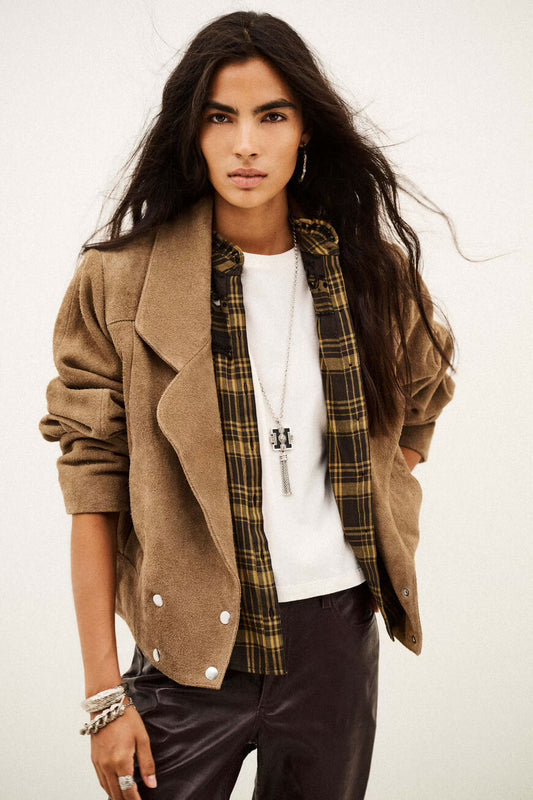 BA&SH JAS COWY SUEDE