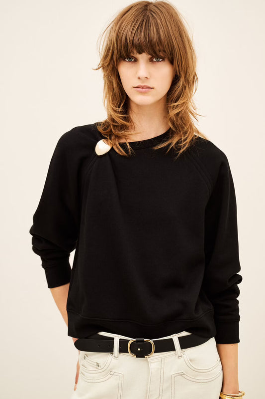 BA&SH DELLA SWEATER BLACK