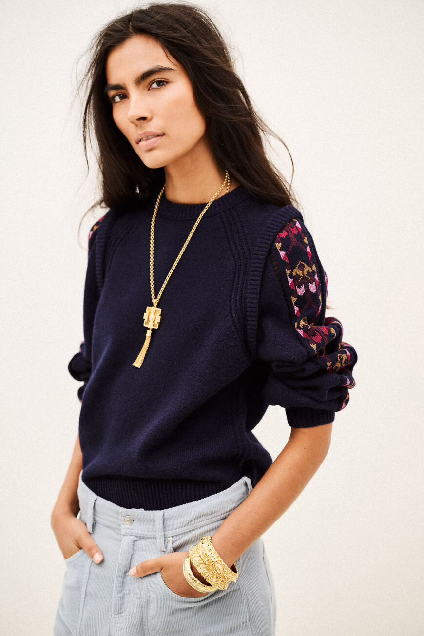 BA&SH ELDA TRUI BLAUW