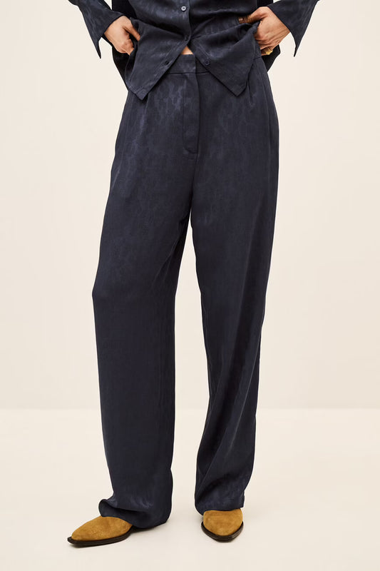 BA&SH  PANTALON HELOY BLAUW