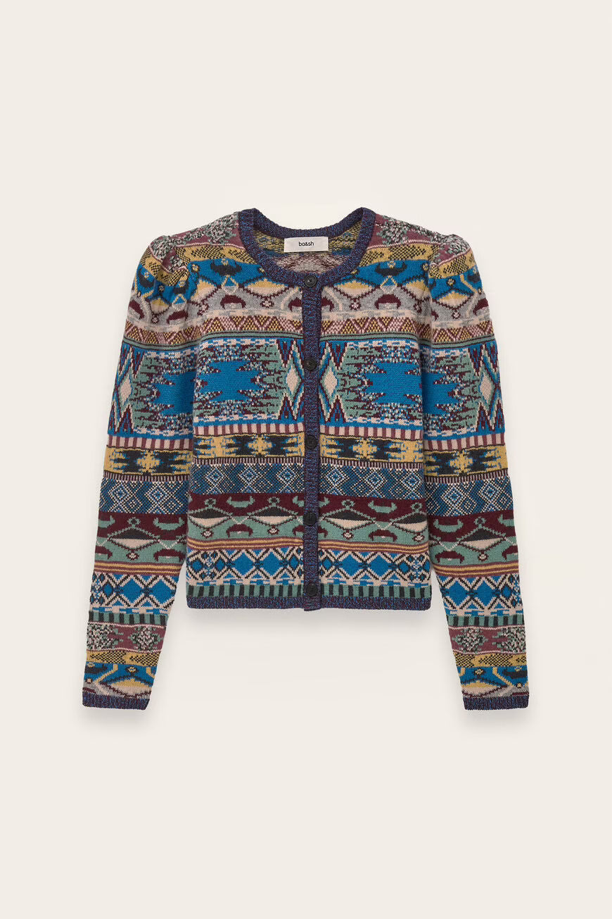 BA&SH MAJA VEST MULTICOLOR - S. LABELS