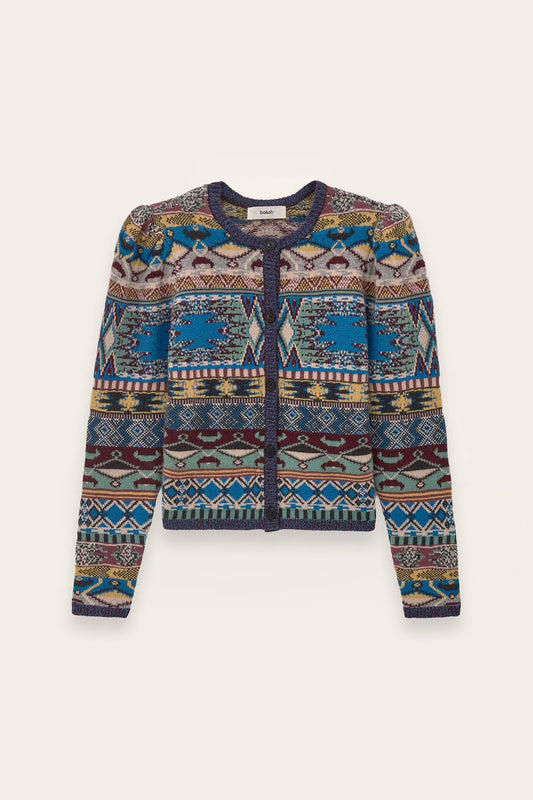 BA&SH MAJA VEST MULTICOLOR