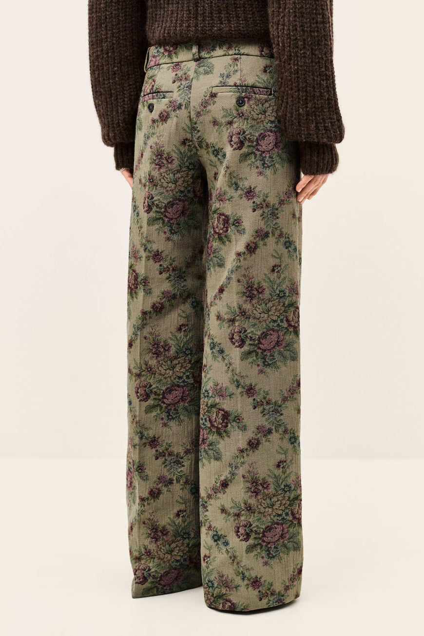 BA&SH PANTALON REMEA KAKI