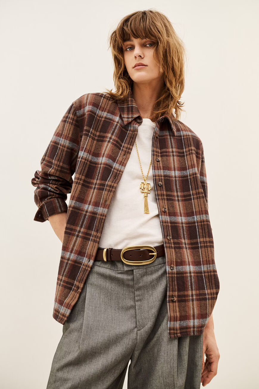 BA&SH ROXEA SHIRT GERUIT