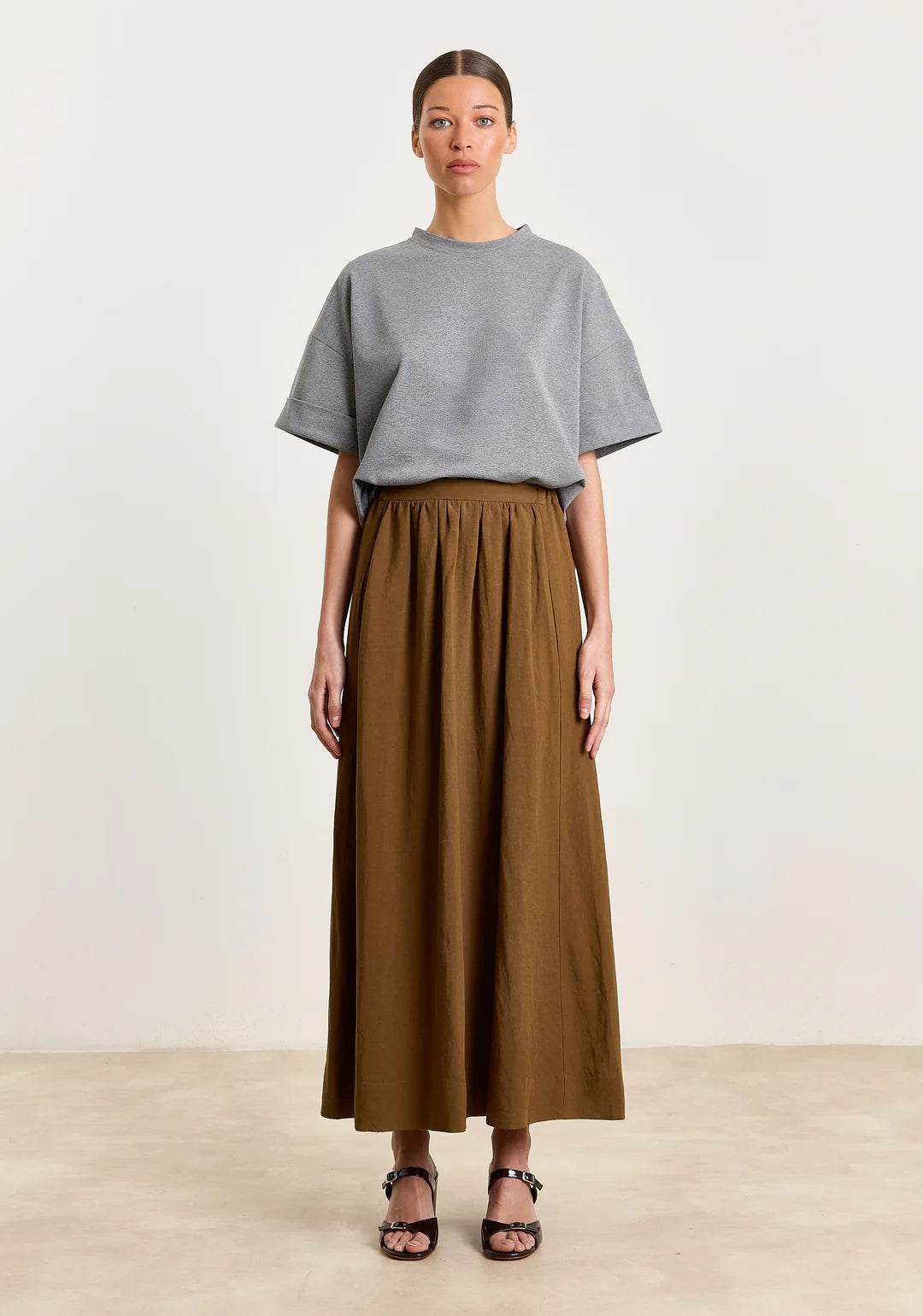 STUDIO CLIQUE JULIA SKIRT BROWN