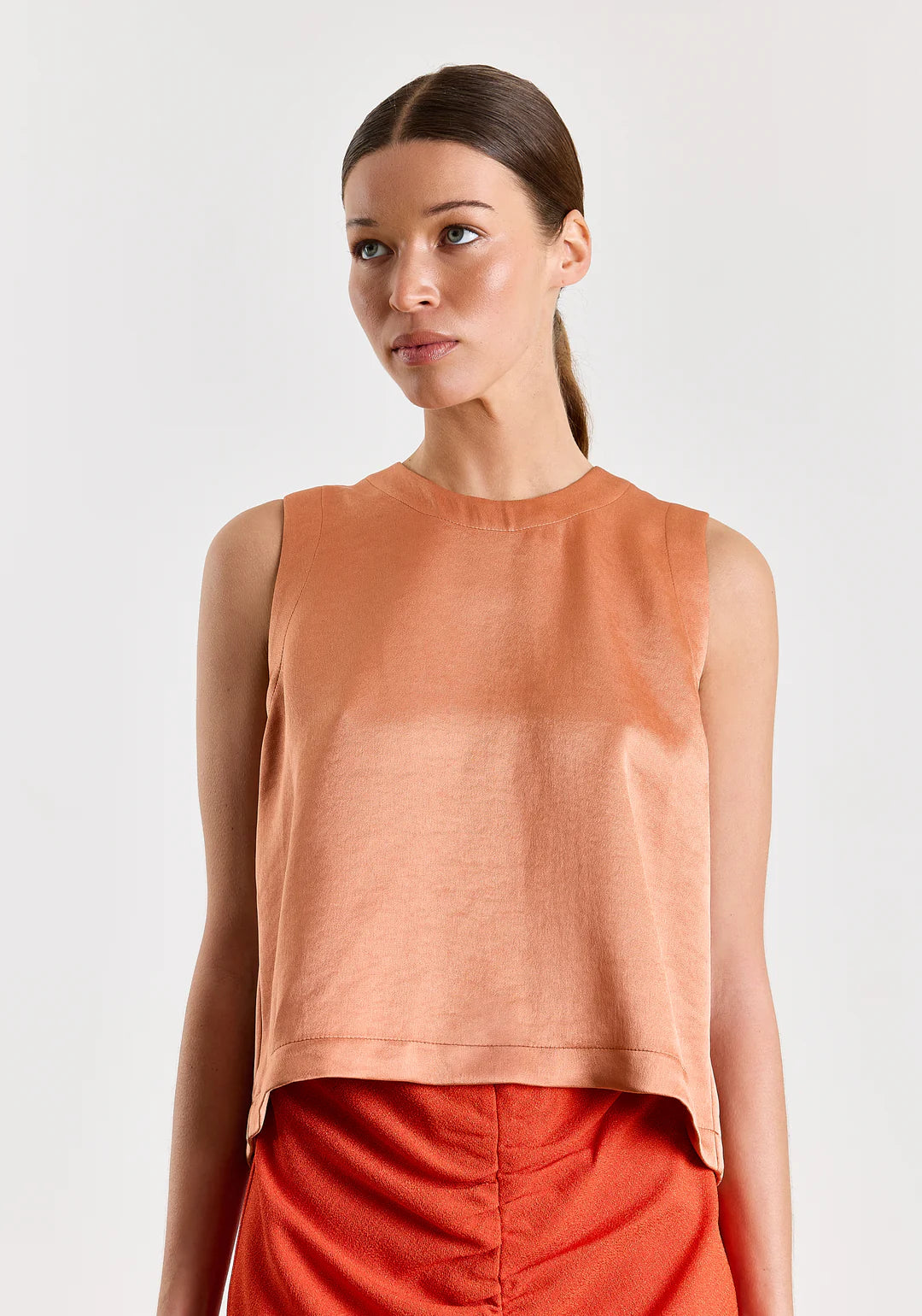 STUDIO CLIQUE MILLIE TOP ORANJE