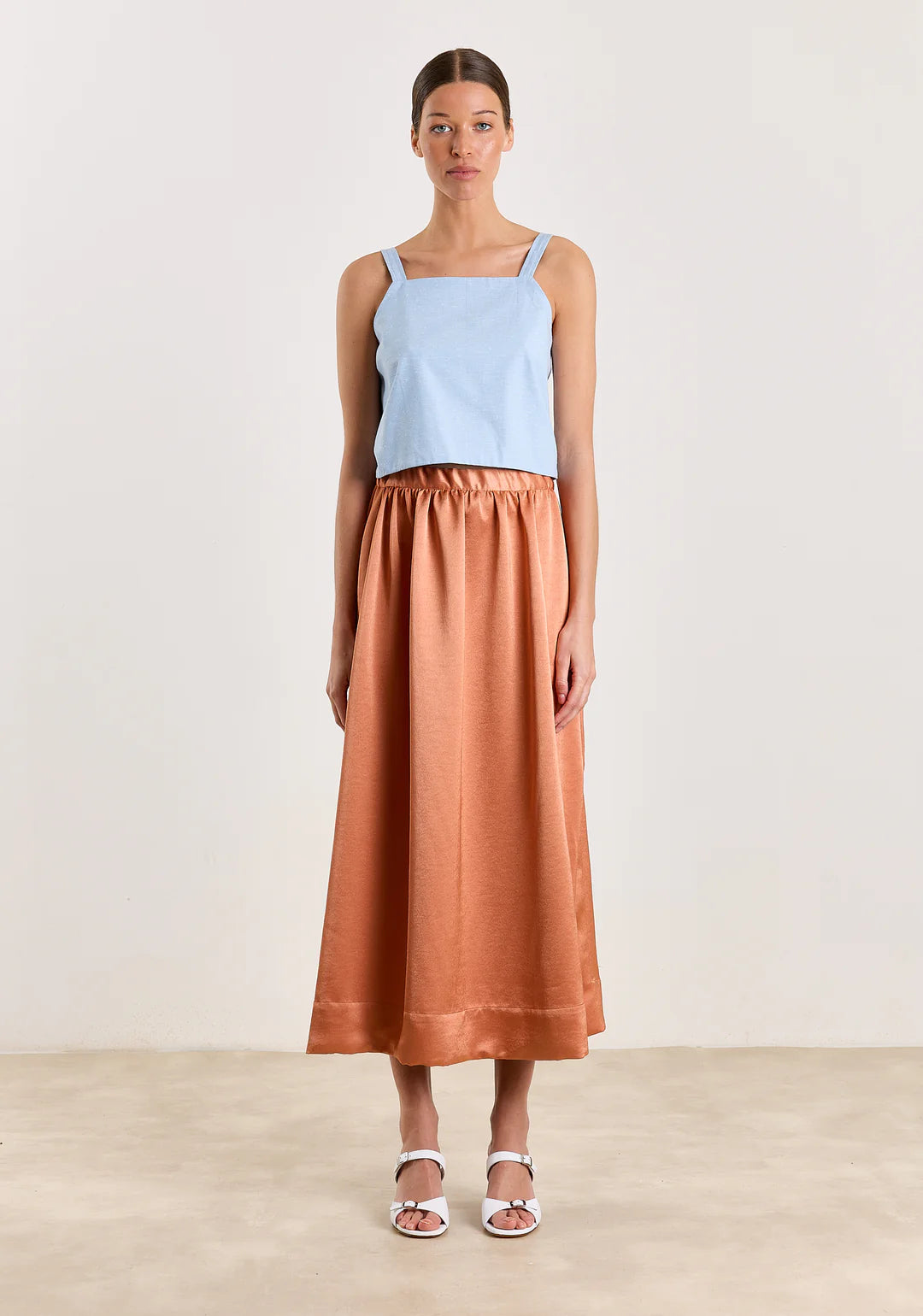 STUDIO CLIQUE LEILA ROK ORANJE