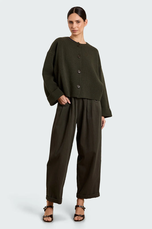 STUDIO CLIQUE GITTA HEAVY TWILL VINTAGE BROWN