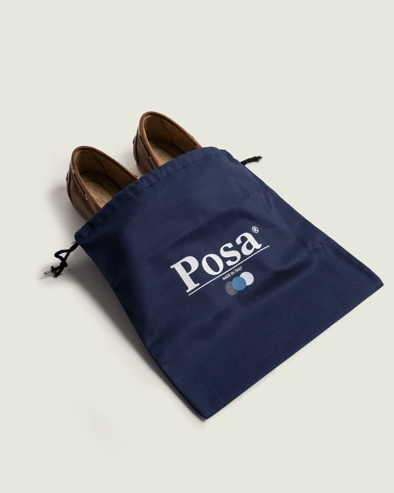 POSA BOAT LOAFER LEATHER BROWN - S. LABELS