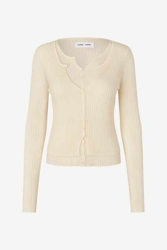 SAMSOE SAJOSE V-NECK CREME