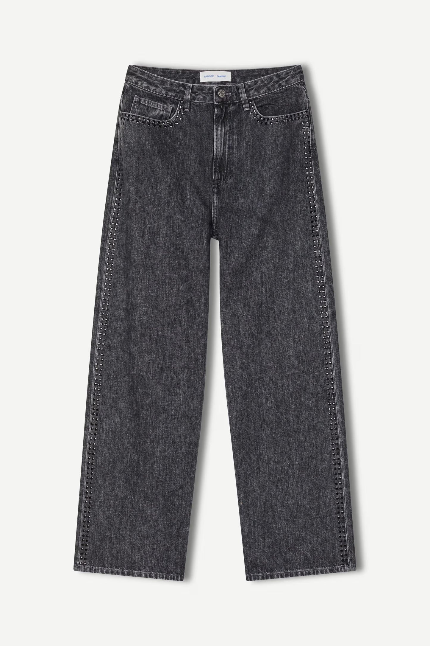 SAMSOE SASHELLY JEANS DARK GREY STUDS