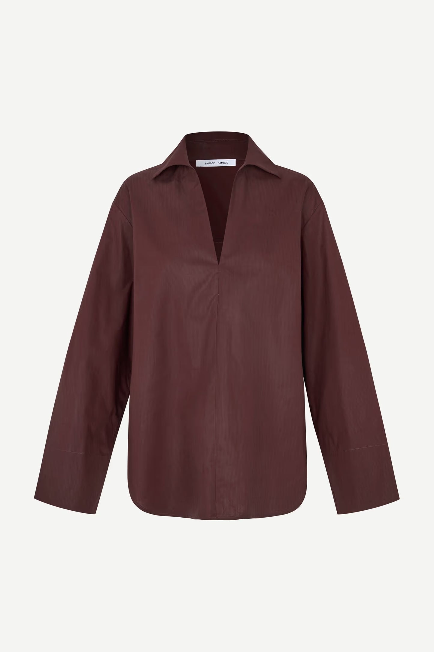 SAMSOE SASULLY BLOUSE FUDGE - S. LABELS