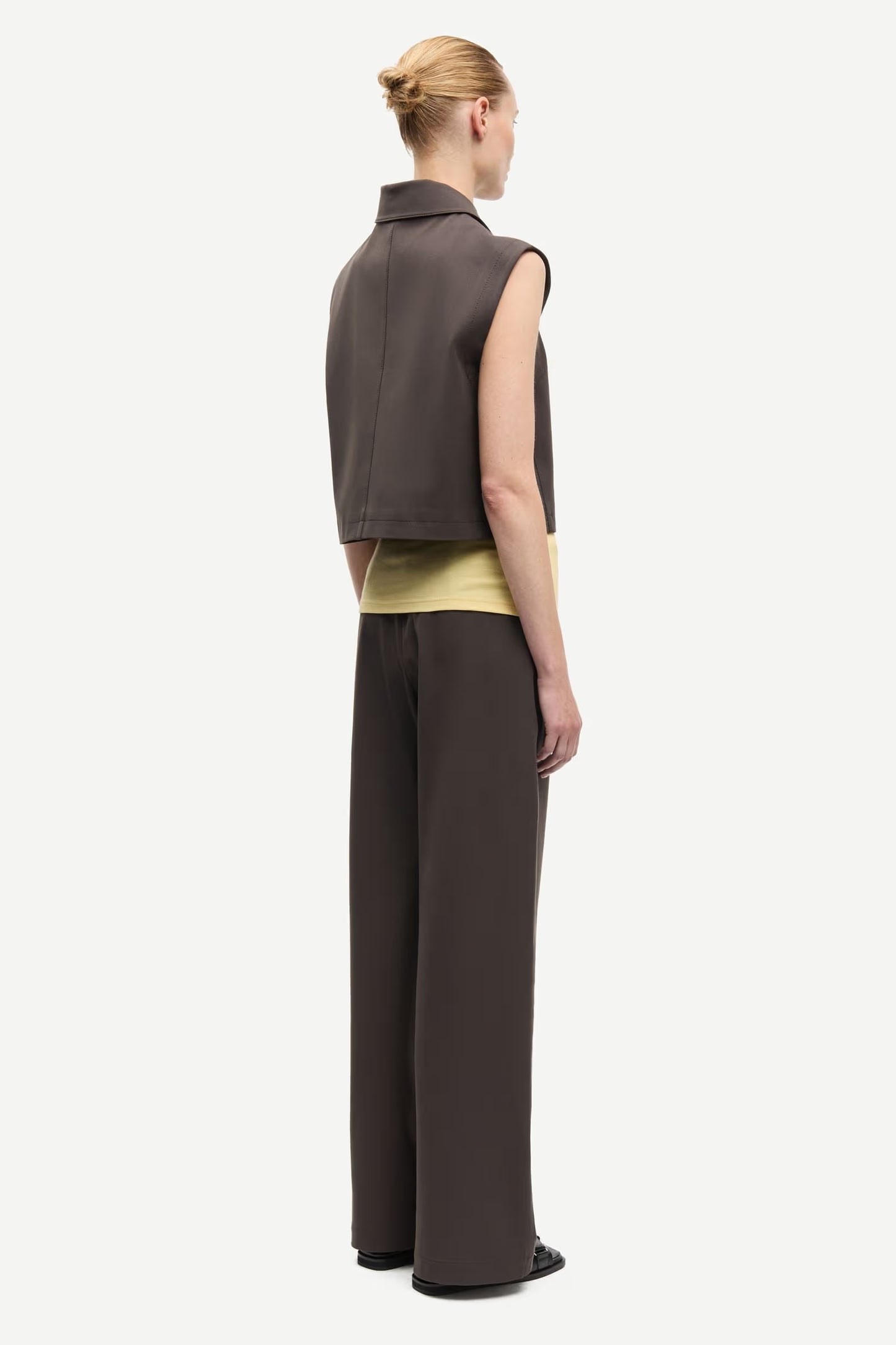 SAMSOE SAHEAVEN TROUSERS MULCH