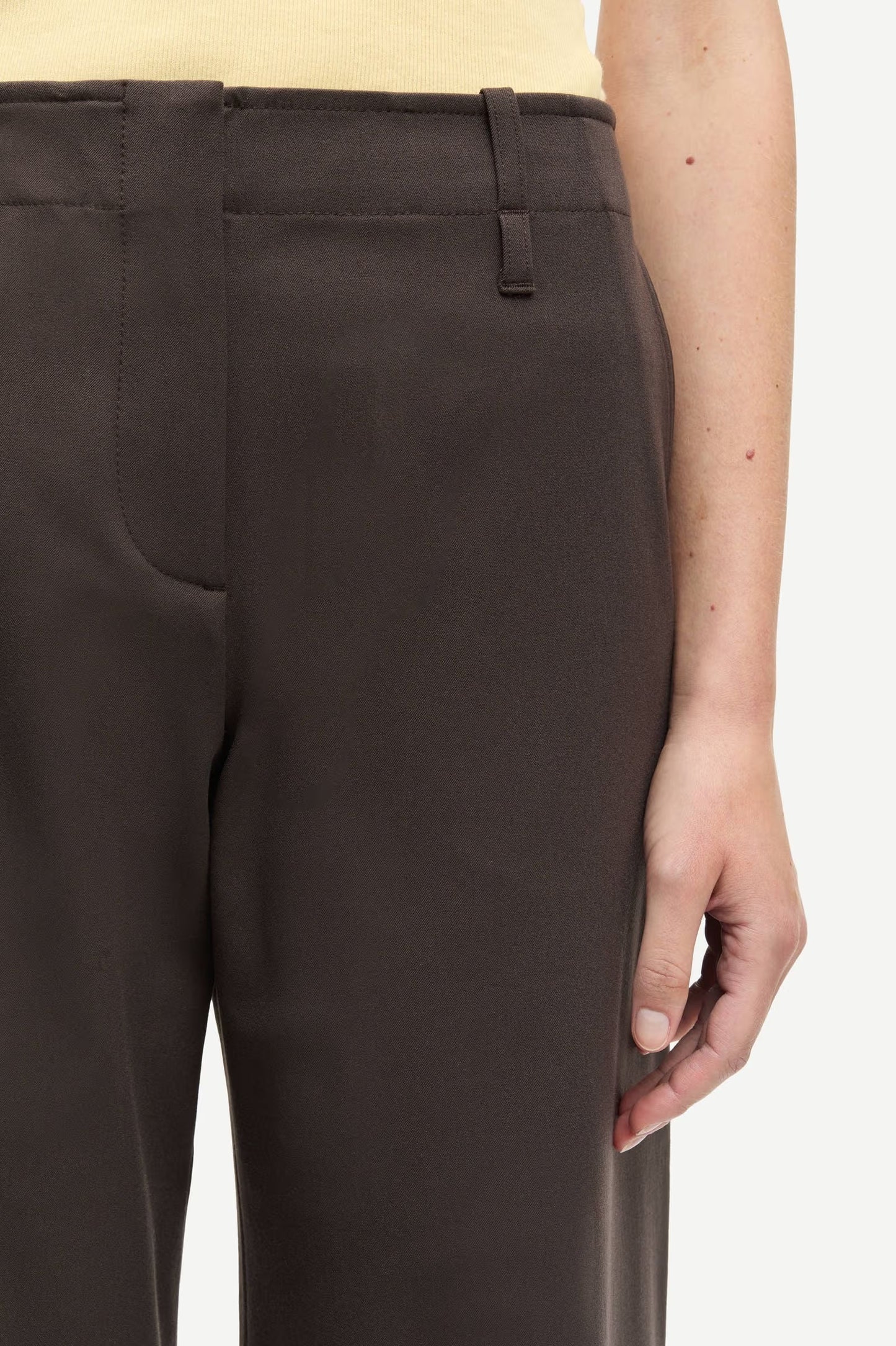 SAMSOE SAHEAVEN TROUSERS MULCH