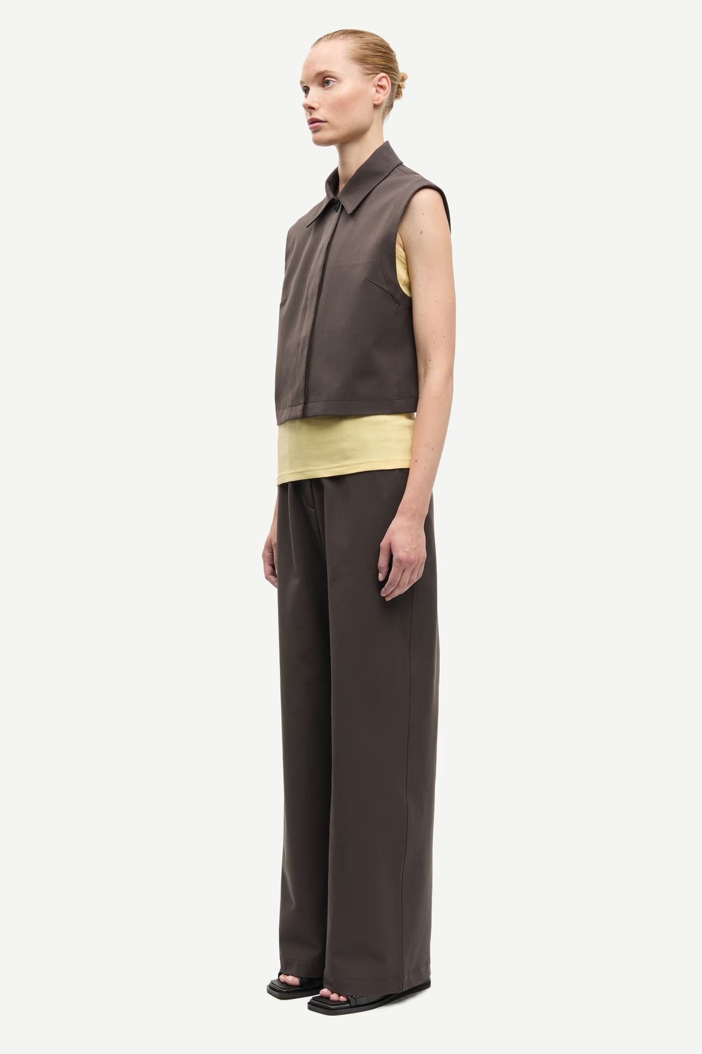 SAMSOE SAHEAVEN TROUSERS MULCH