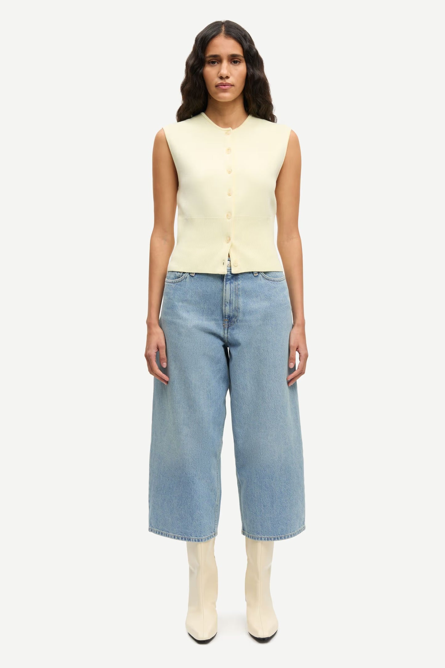 SAMSOE SAANNE TOP GEEL