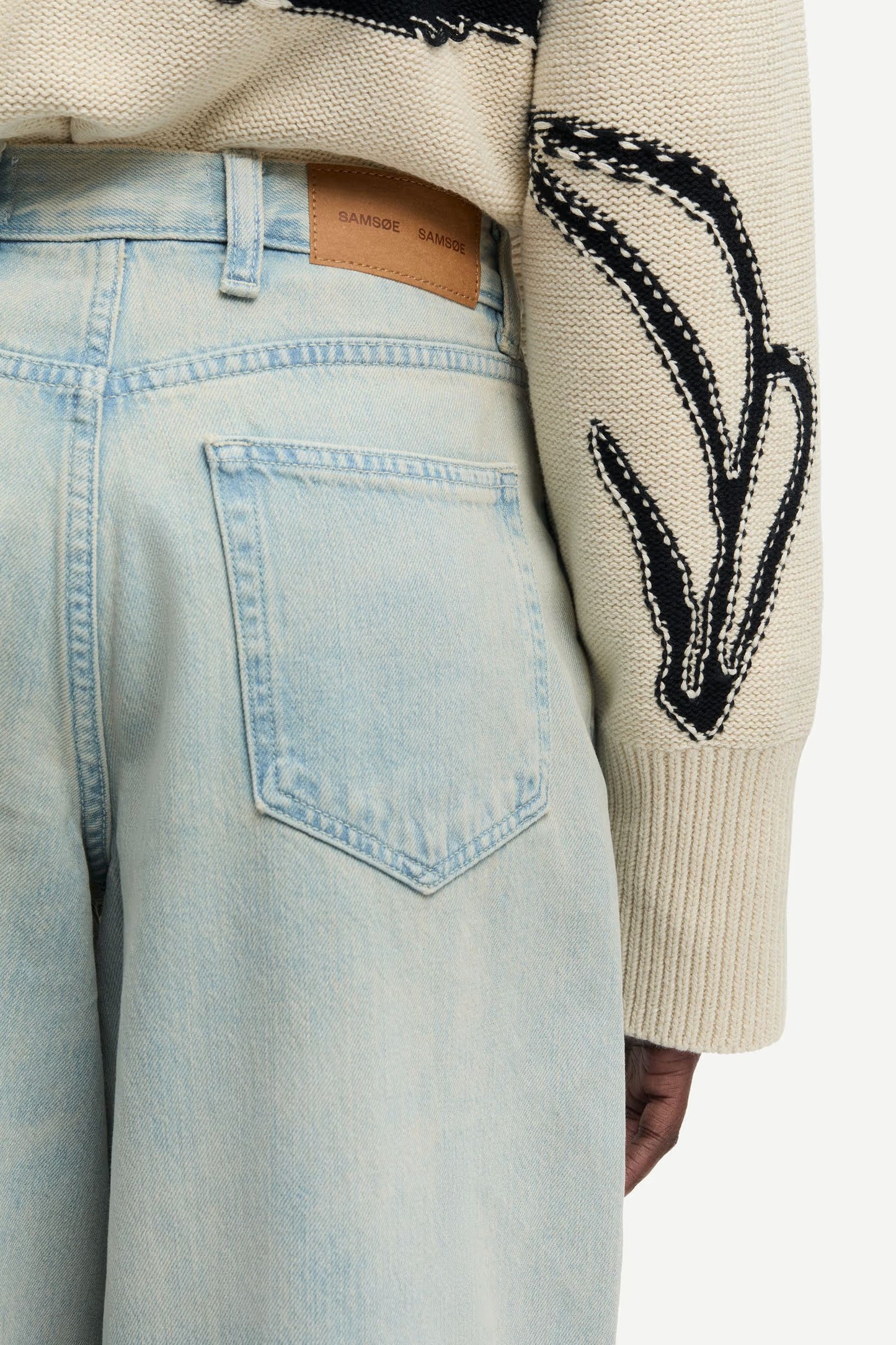 SAMSOE SAHARPER JEANS L.BLUE - S. LABELS