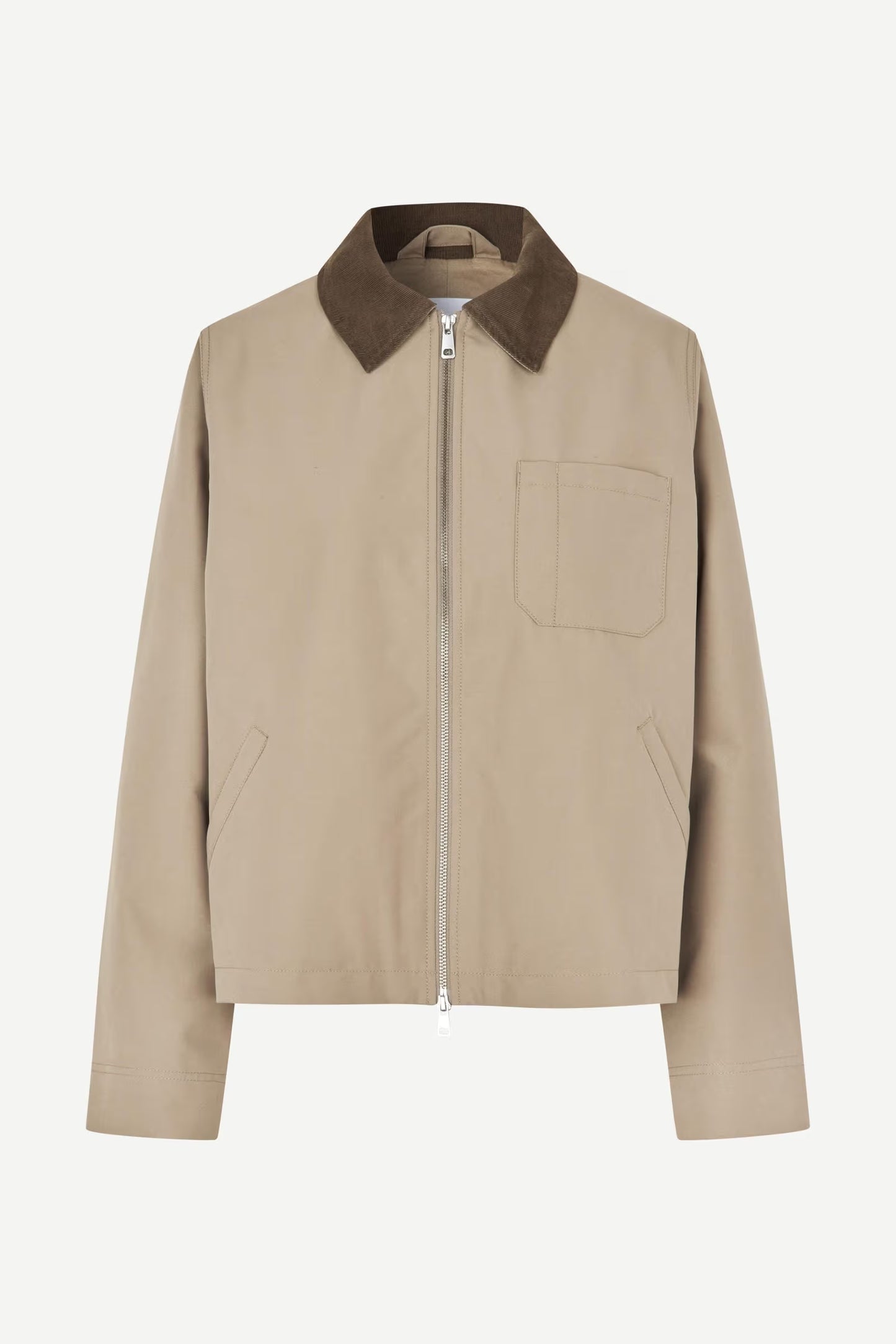 SAMSOE SAROBINSON JACKET GREIGE - S. LABELS
