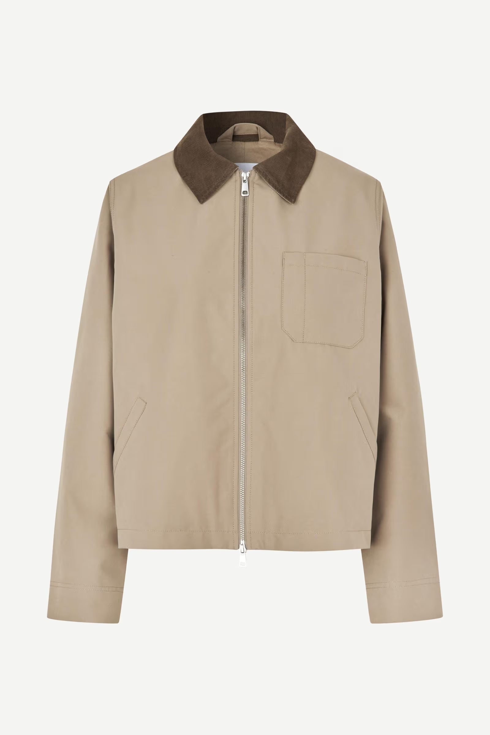 SAMSOE SAROBINSON JACKET GREIGE - S. LABELS