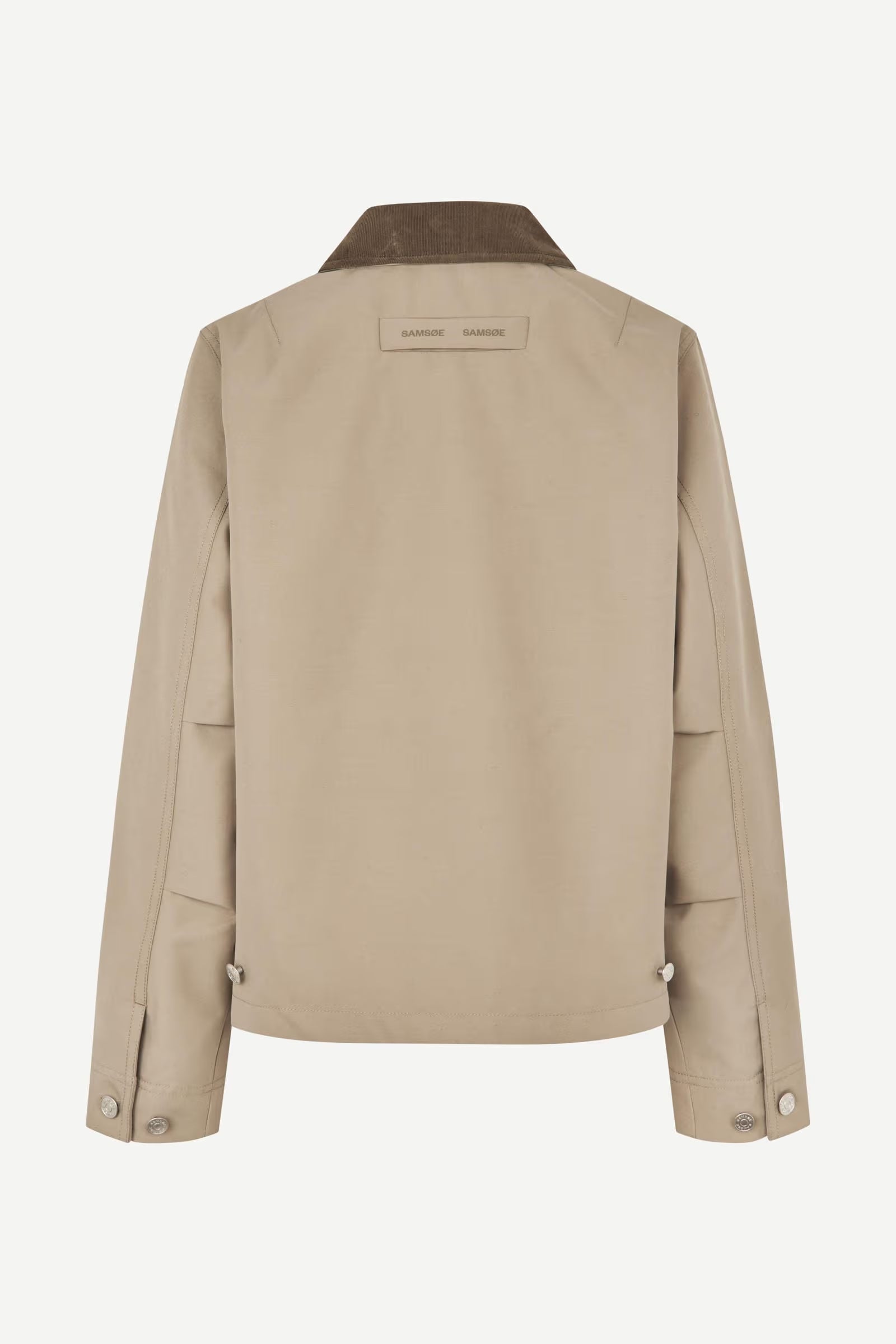 SAMSOE SAROBINSON JACKET GREIGE - S. LABELS