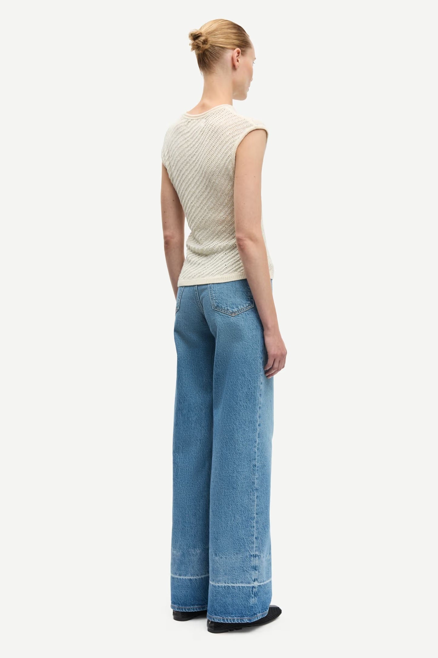 SAMSOE SAIRENE TOP ECRU - S. LABELS