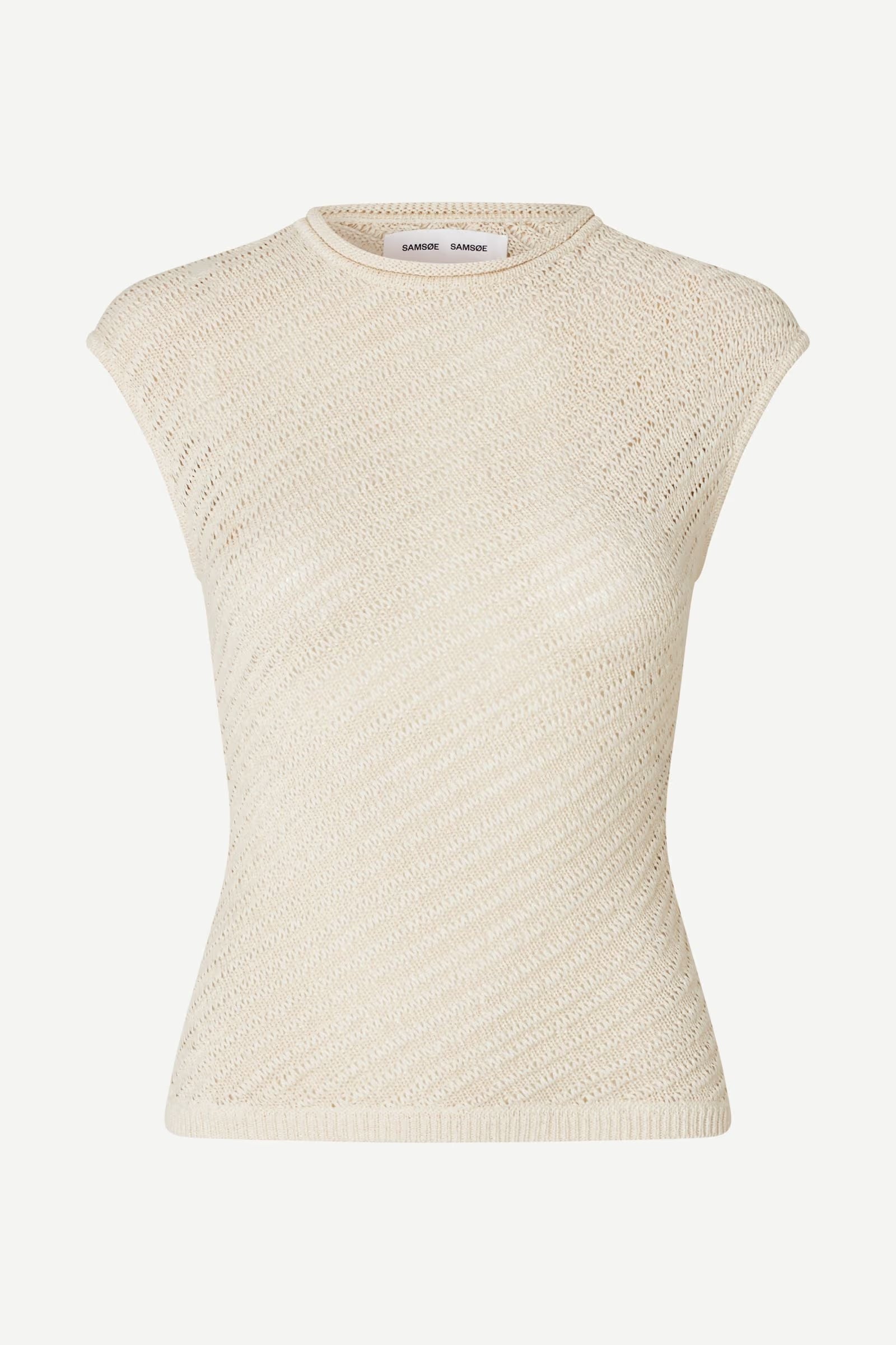 SAMSOE SAIRENE TOP ECRU - S. LABELS