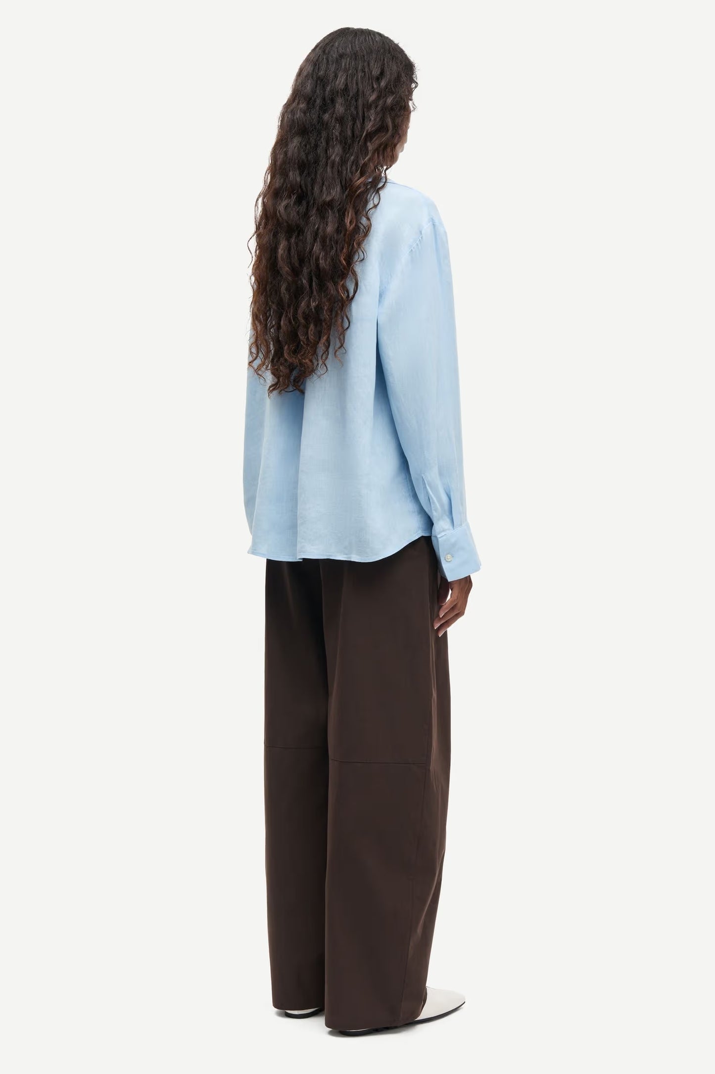 SAMSOE SAIBEN SHIRT BLUE