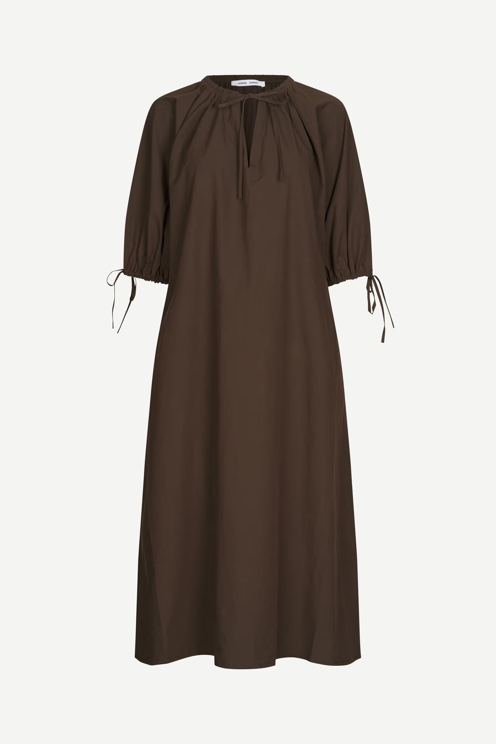 SAMSOE SAMETERAN DRESS BRUIN - S. LABELS