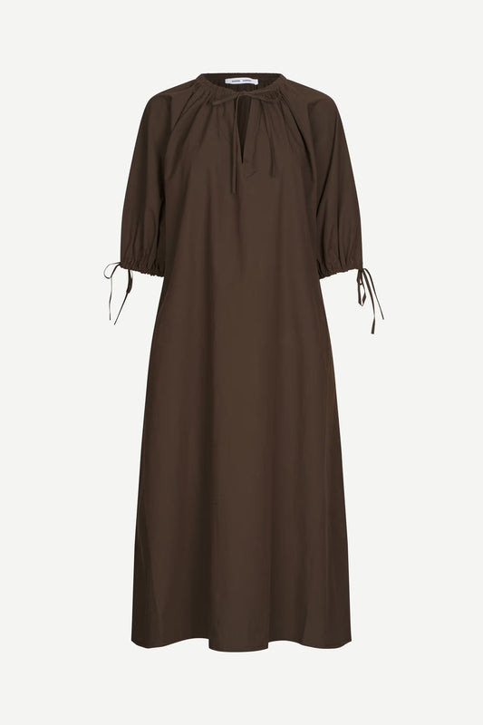 SAMSOE SAMETERAN DRESS BRUIN - S. LABELS