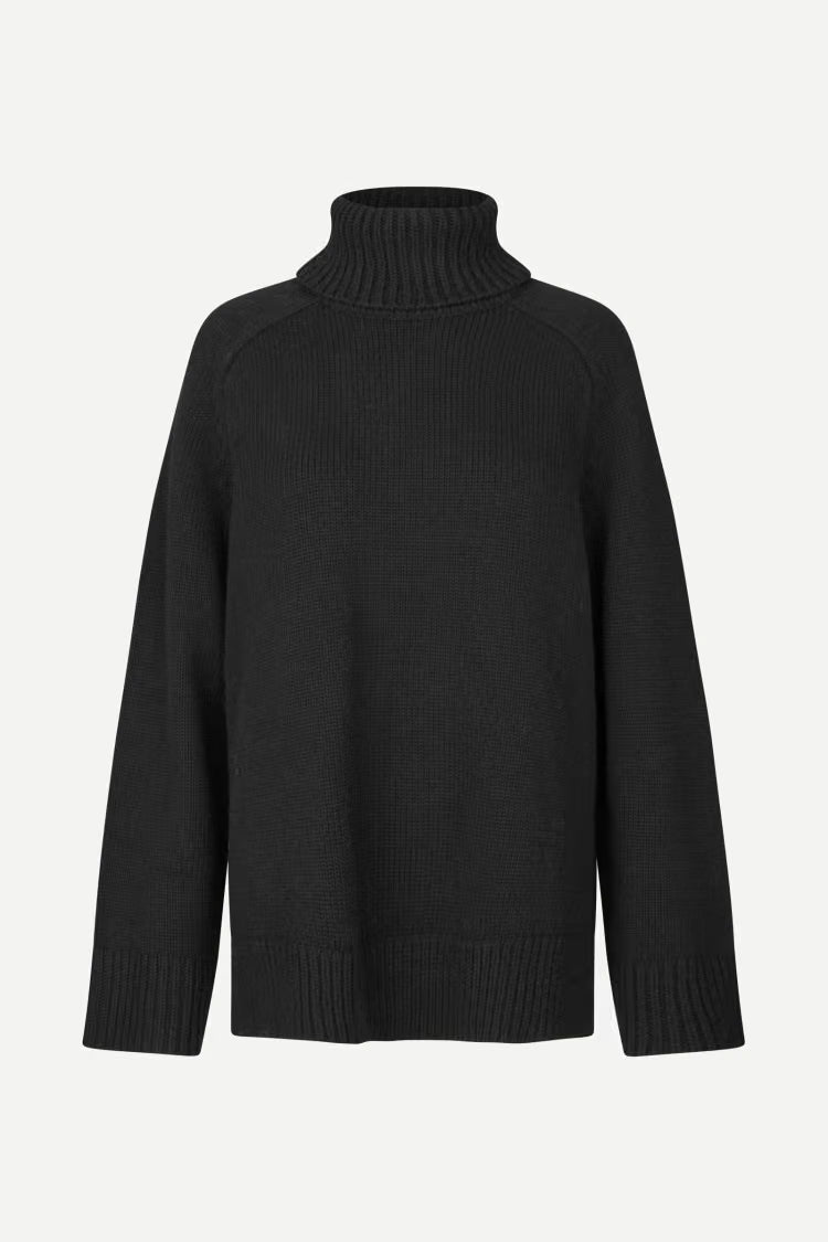 SAMSOE SAKEIKI TURTLENECK BLACK