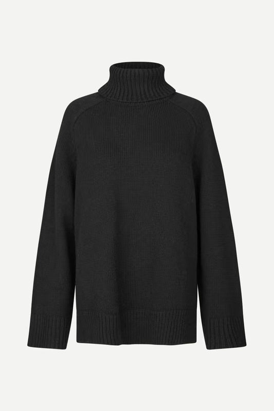 SAMSOE SAKEIKI TURTLENECK BLACK