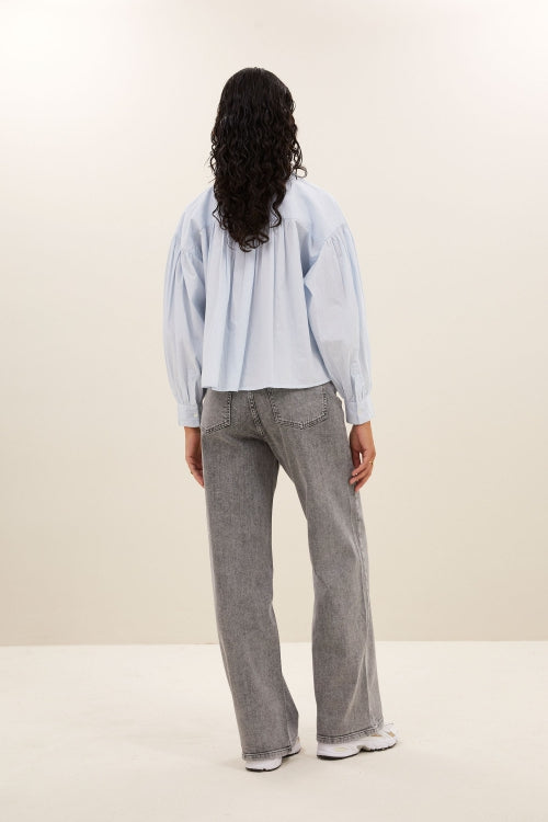 BY BAR SARAH BLOUSE LIGHT BLUE