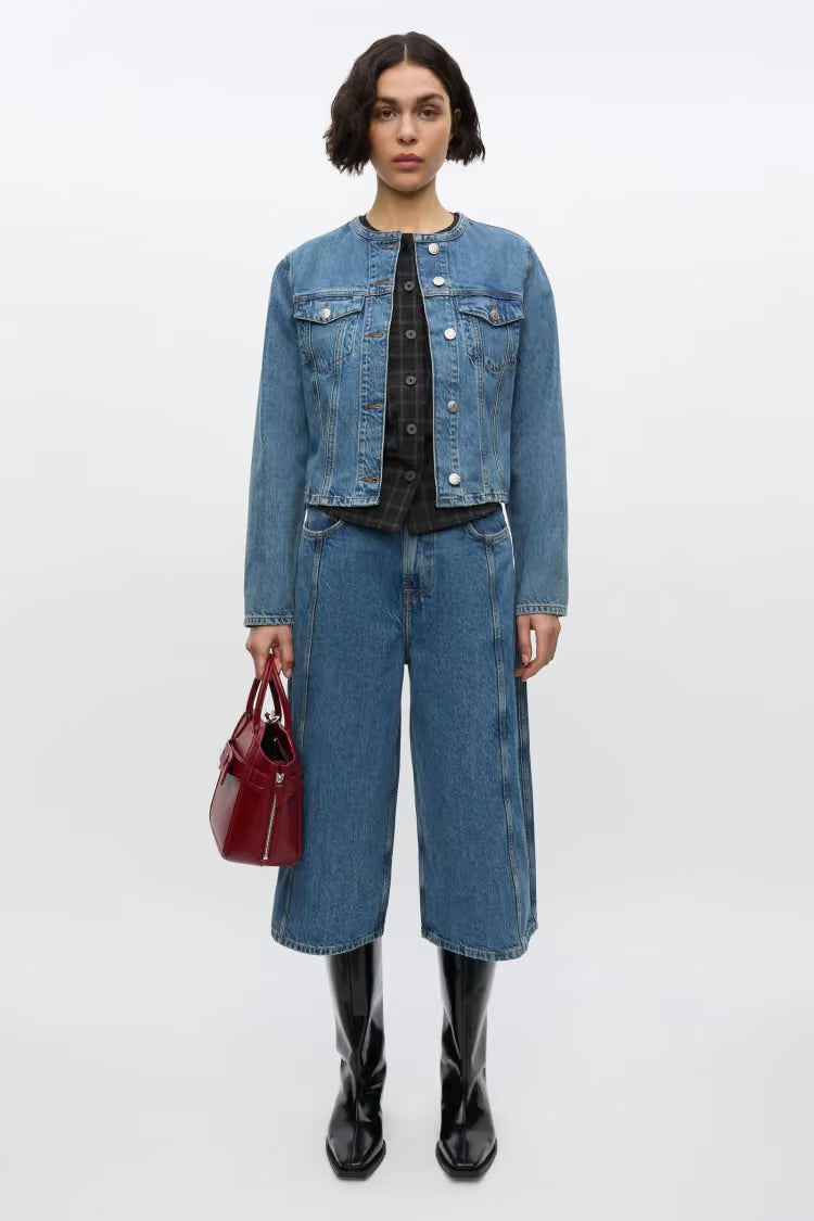 SAMSOE CULOTTE SASHELBY DENIM
