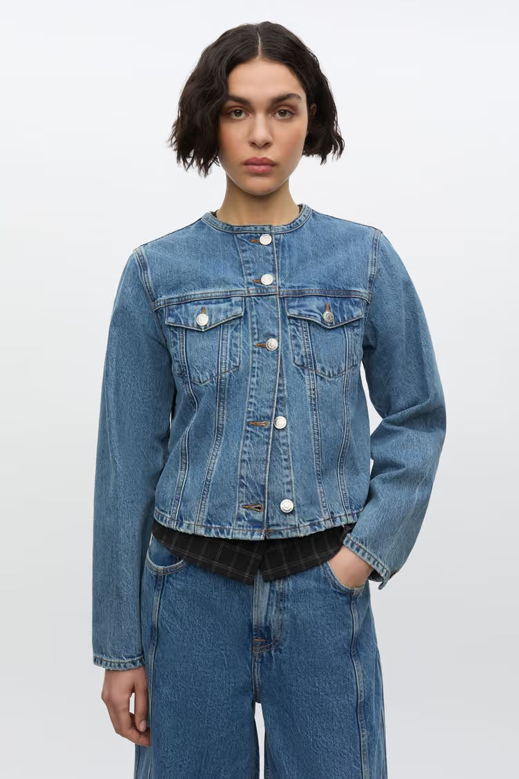 SAMSOE SAJANIE JACKET DENIM