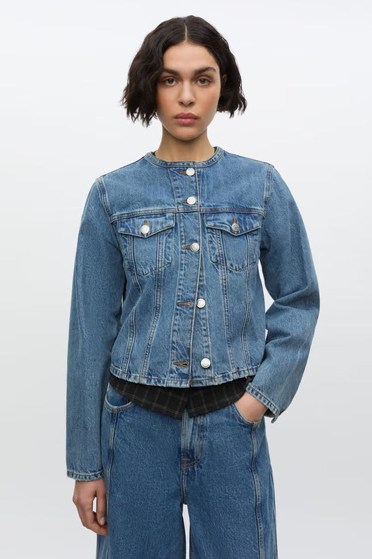SAMSOE SAJANIE JACKET DENIM