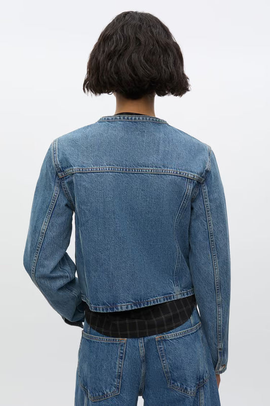 SAMSOE SAJANIE JACKET DENIM