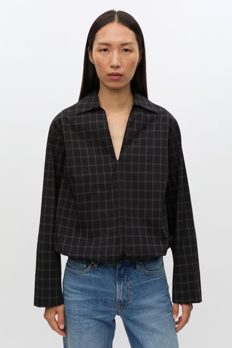 SAMSOE SADAPHNE BLOUSE ZWART