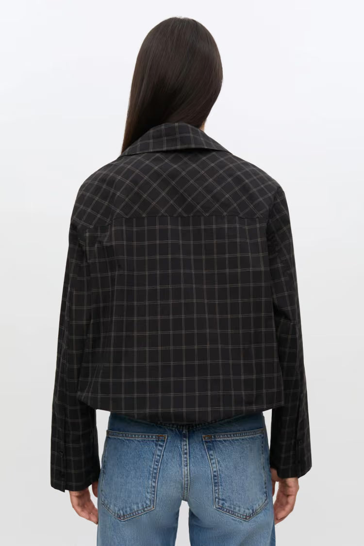 SAMSOE SADAPHNE BLOUSE ZWART