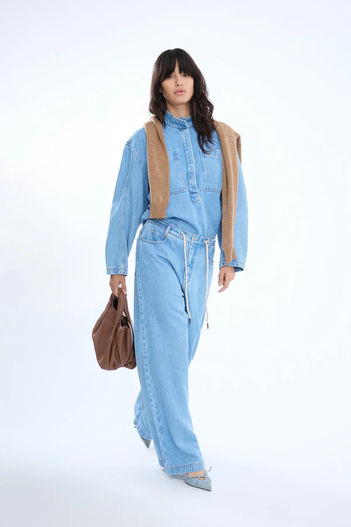 MUNTHE OBEY JEANS BRIGHT BLUE - S. LABELS