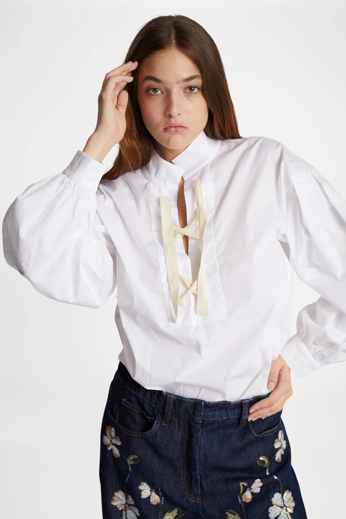 MUNTHE FELISE BLOUSE WHITE