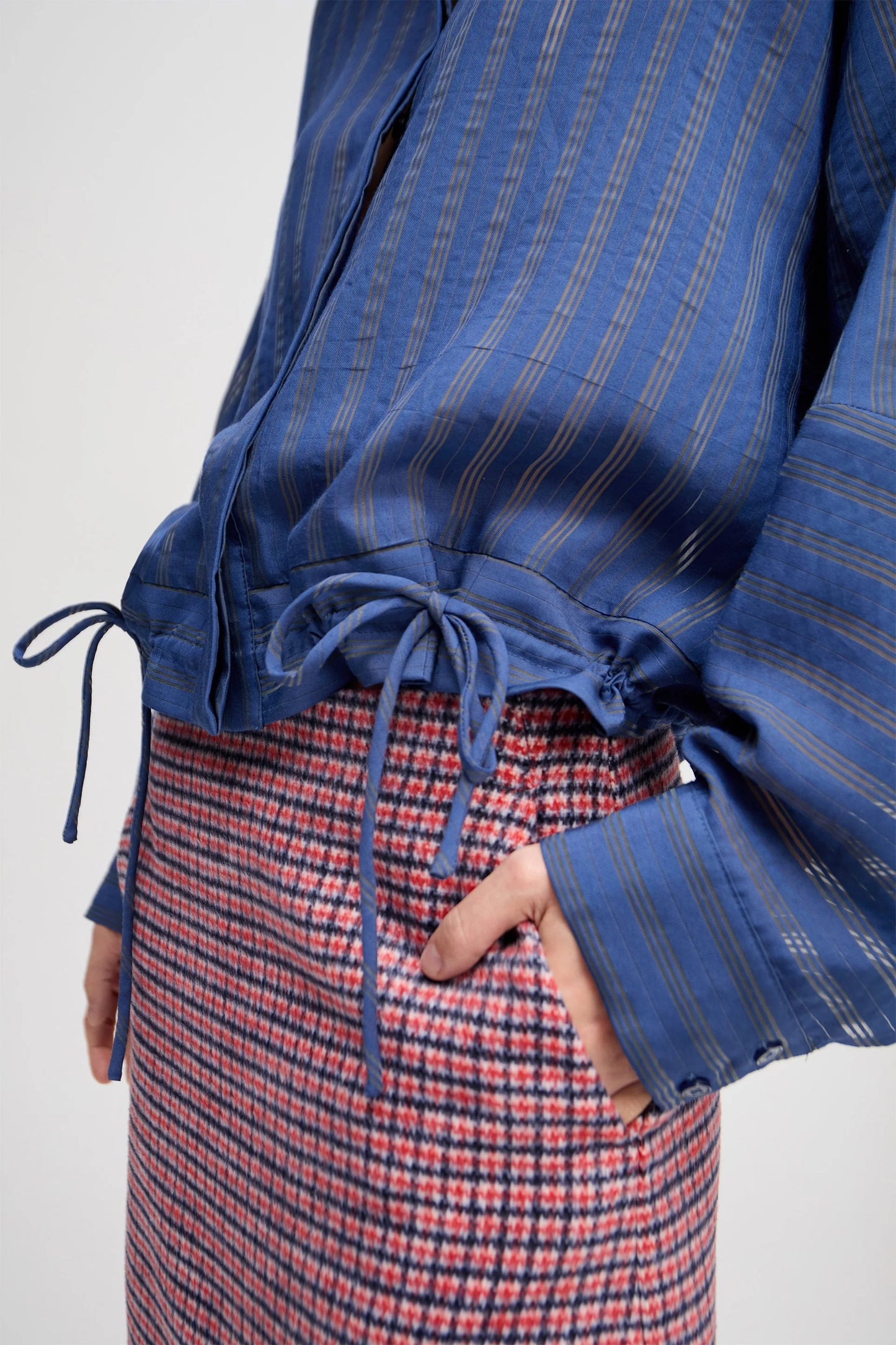 MUNTHE LOASTA BLOUSE INDIGO