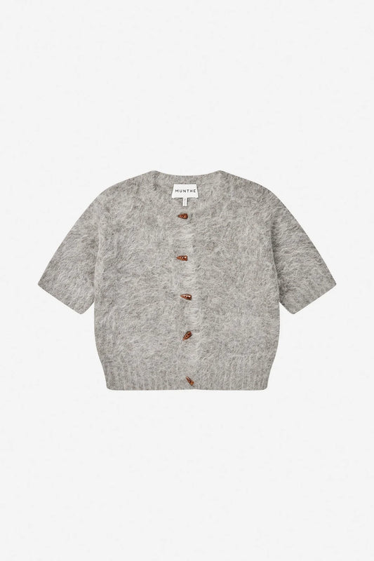 MUNTHE LOCCA KNIT CARDIGA GREY