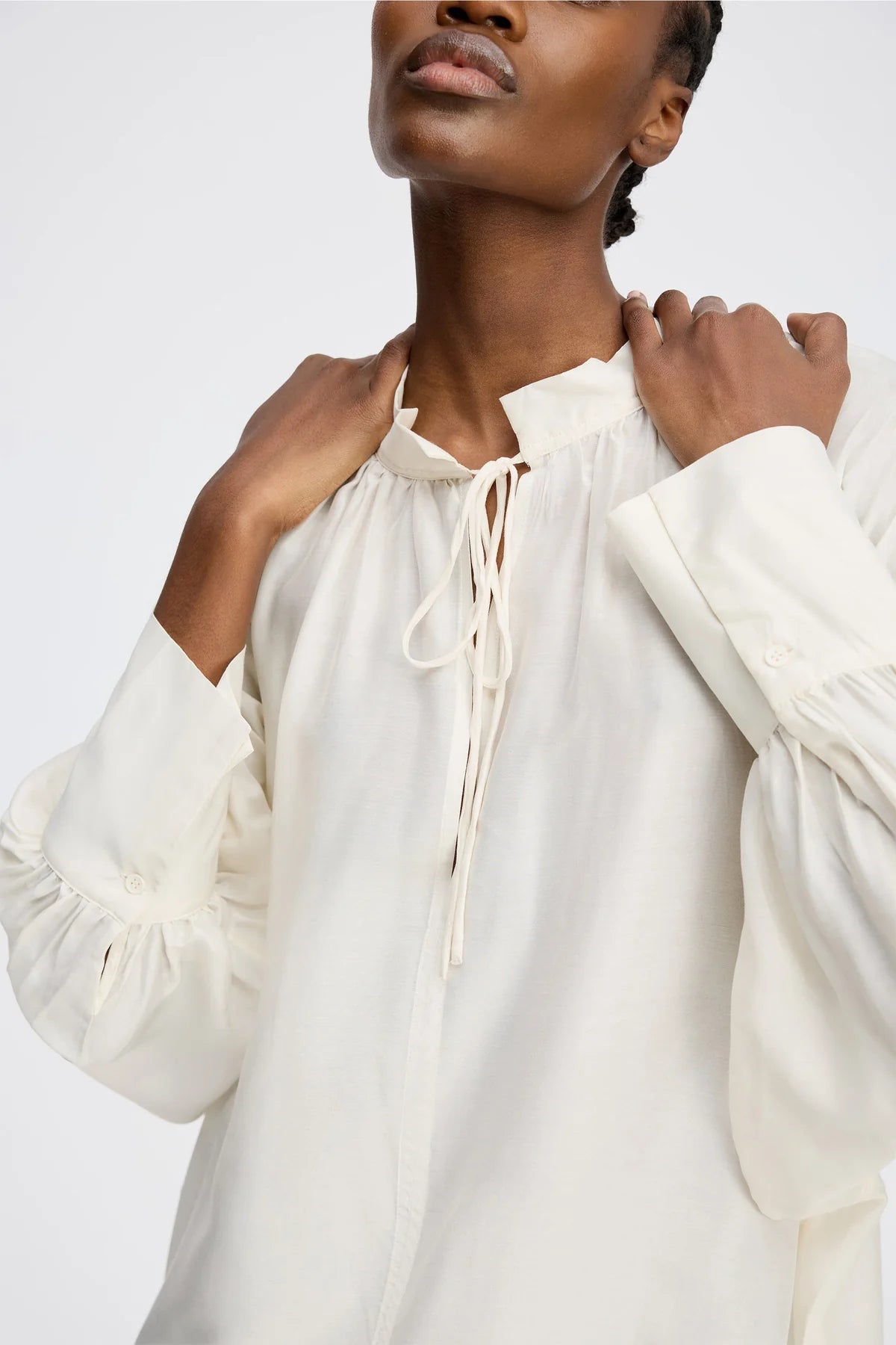 MUNTHE ROSEBERGER BLOUSE IVORY