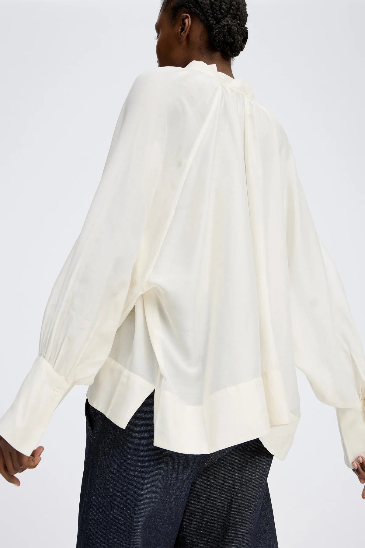 MUNTHE ROSEBERGER BLOUSE IVORY